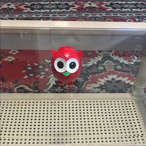 Red Owl Figurine